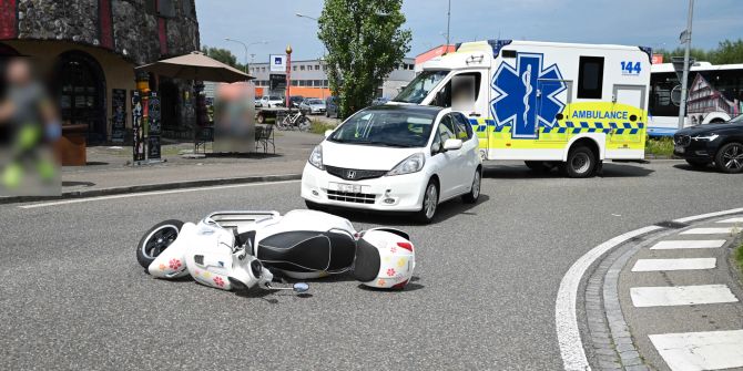 Unfall in Staad