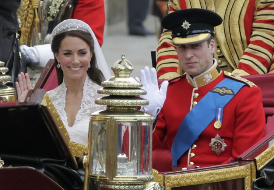 Im April 2011 gaben sich die beiden in der Westminster Abbey in London das Jawort.