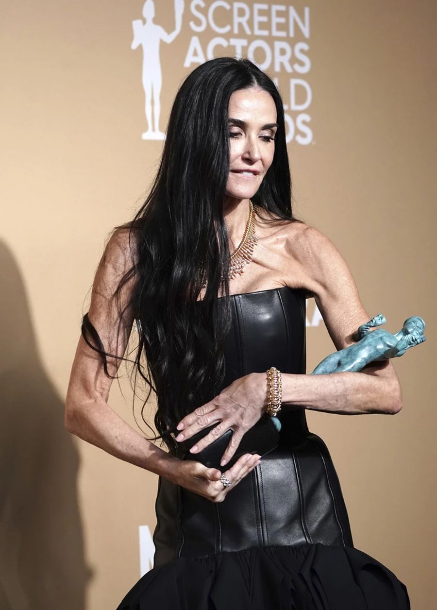 Schauspielerin Demi Moore am 23. Februar bei den SAG Awards in Los Angeles.