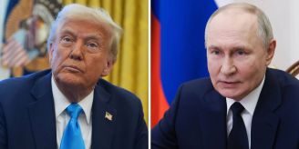 Gespräch - Keine iranische Atomwaffe: Trump sieht Putin an seiner Seite Gespräch - Keine iranische Atomwaffe: Trump sieht Putin an seiner Seite