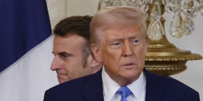 Donald Trump Emmanuel Macron