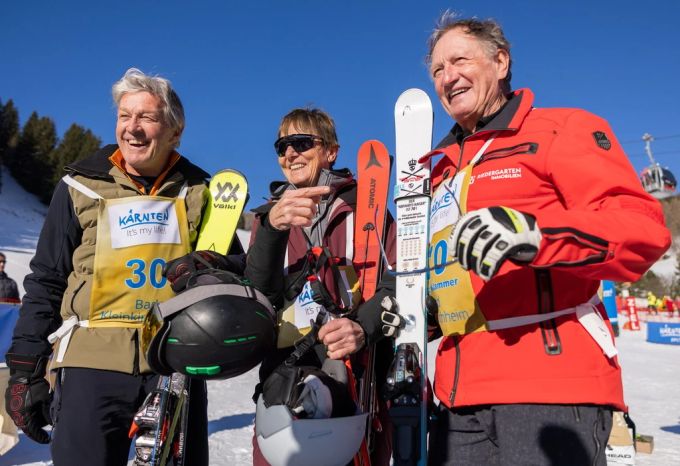 Bernhard Russi (links) und Franz Klammer (rechts) äusserten sich vor dem Comeback von Lindsey Vonn kritisch. Lindsey Vonn