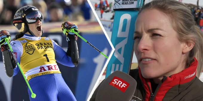 Brignone-Gala - Lara verliert Stock: «Wäre letztes Jahr nicht passiert»