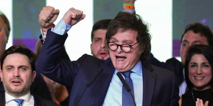 Milei, Argentiniens Präsident, hat den Austritt seines Landes aus der WHO angekündigt. Milei Argentinien Präsident WHO