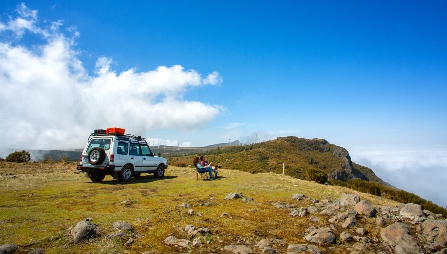 Beliebtes Transportmittel auf Madeira: der Jeep.