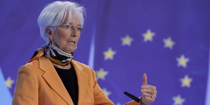 EZB-Chefin Christine Lagarde bezeichnet Trumps Handelskrieg als Chance für Europa, wirtschaftlich unabhängiger zu werden. (Archivbild) EZB-Chefin Christine Lagarde