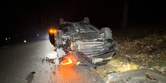 Dornach SO: Mutmasslich in alkoholisiertem Zustand Unfall verursacht. Dornach SO