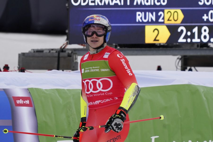 Marco Odermatt Super-G Kristall