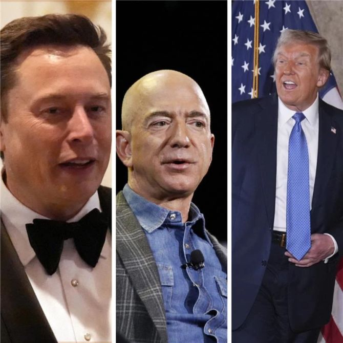 musk trump bezos