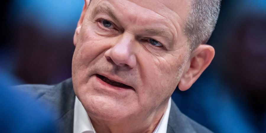 Kanzler Scholz macht eine klare Ansage für den Fall einer Wahlniederlage.