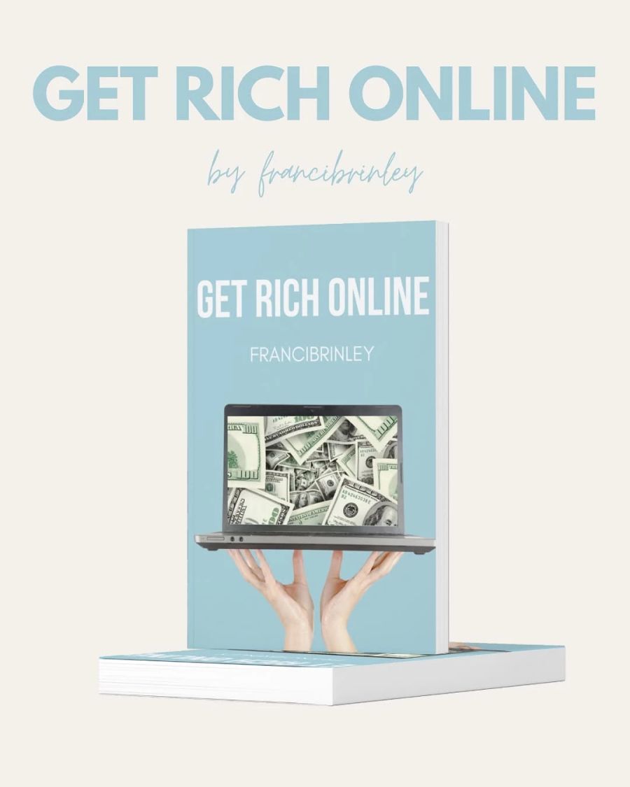 Den Weg dahin schildert sie in ihren E-Books «Get rich online» ...