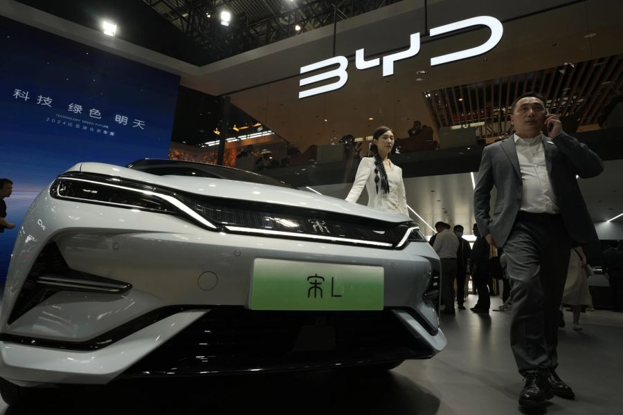 BYD Tesla weniger