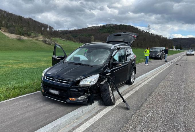 Keiner wurde bei dem Unfall verletzt. Kapo BL