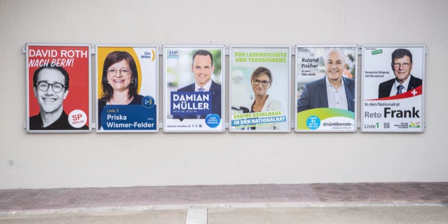 wahlplakate werbung chur bewilligung