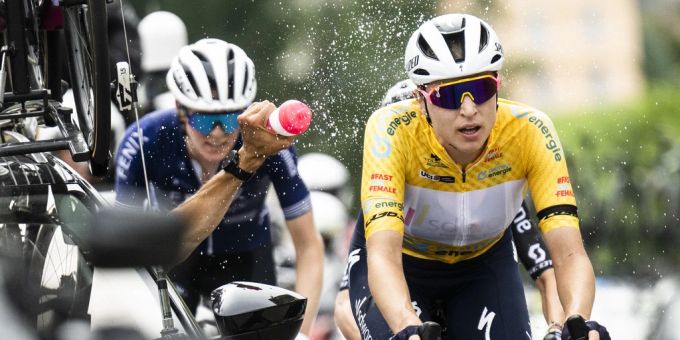 Marlen Reusser im Einsatz bei der Tour de Suisse 2023. Marlen Reusser