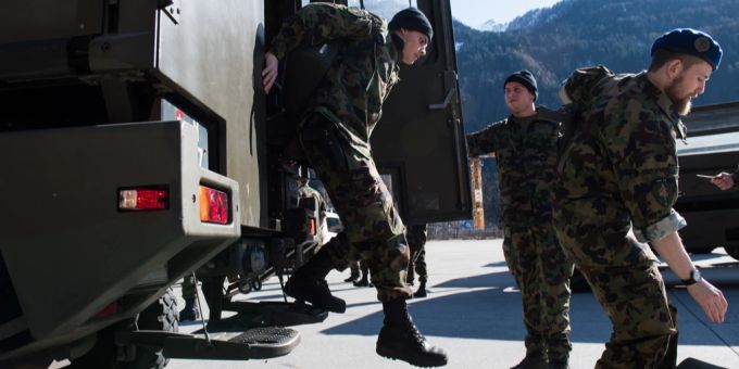Am Bürgenstock - Armee startet Einsatz für Ukraine-Friedenskonferenz