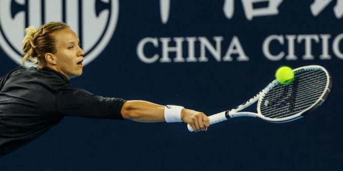 Viktorija Golubic übersteht in China die Startrunde. Viktorija Golubic