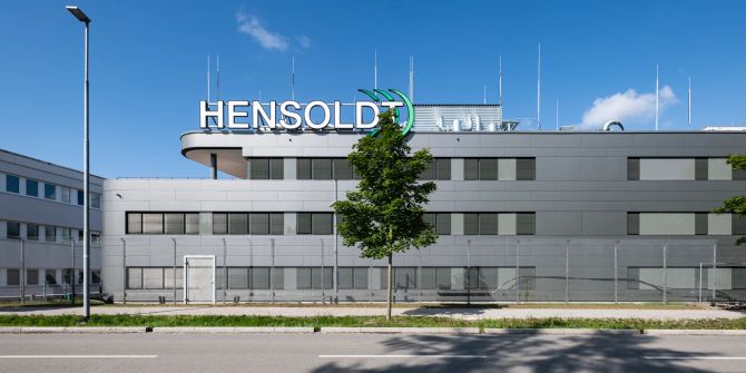 Hensoldt Gebäude Logo