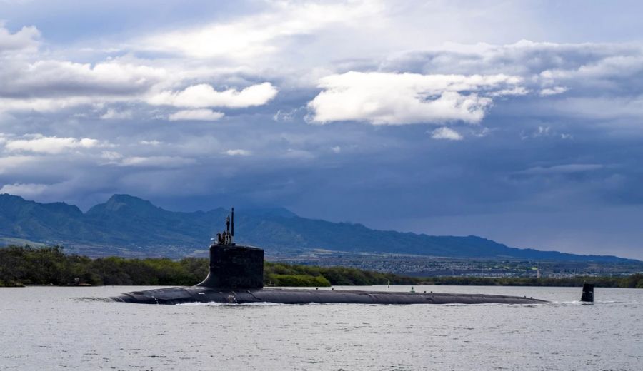 ... als sich plötzlich ein US-U-Boot der Virginia-Klasse darin verfing. (Symbolbild)