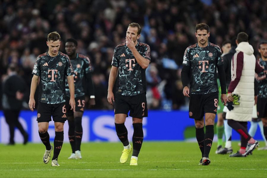 Die Bayern gehen in der Champions League gegen Aston Villa leer aus.