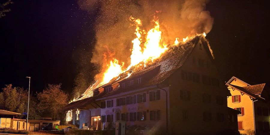 Brand in Schleitheim