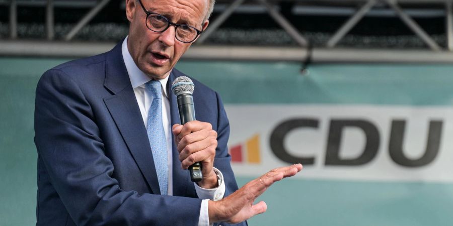 CDU-Chef Friedrich Merz will keine Zusammenarbeit seiner Partei mit der AfD. (Archivbild)