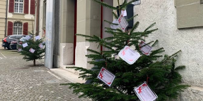 Weihnachten Wunschbaum