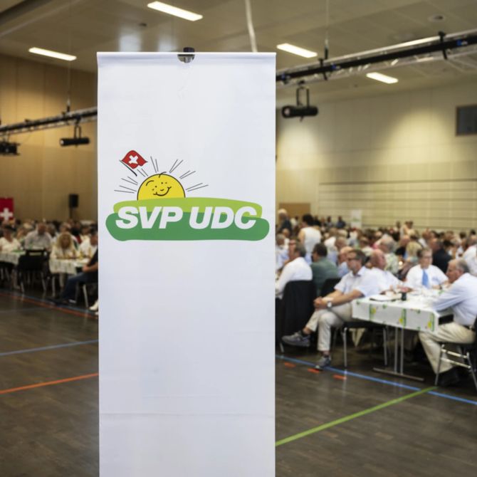 SVP Luzern Versammlung Verbot