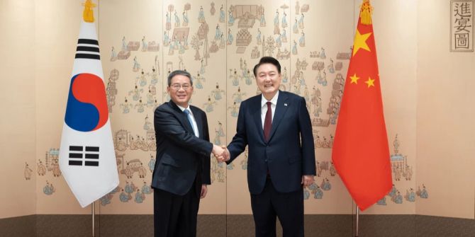 Südkorea Präsident China Ministerpräsident