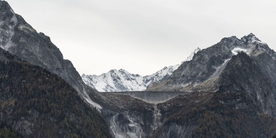 Staudamm Alpen Bregaglia