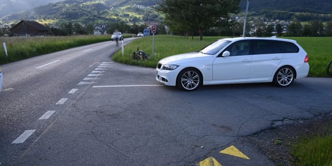 Rebstein SG - E-Biker (98) stirbt nach Kollision im Spital