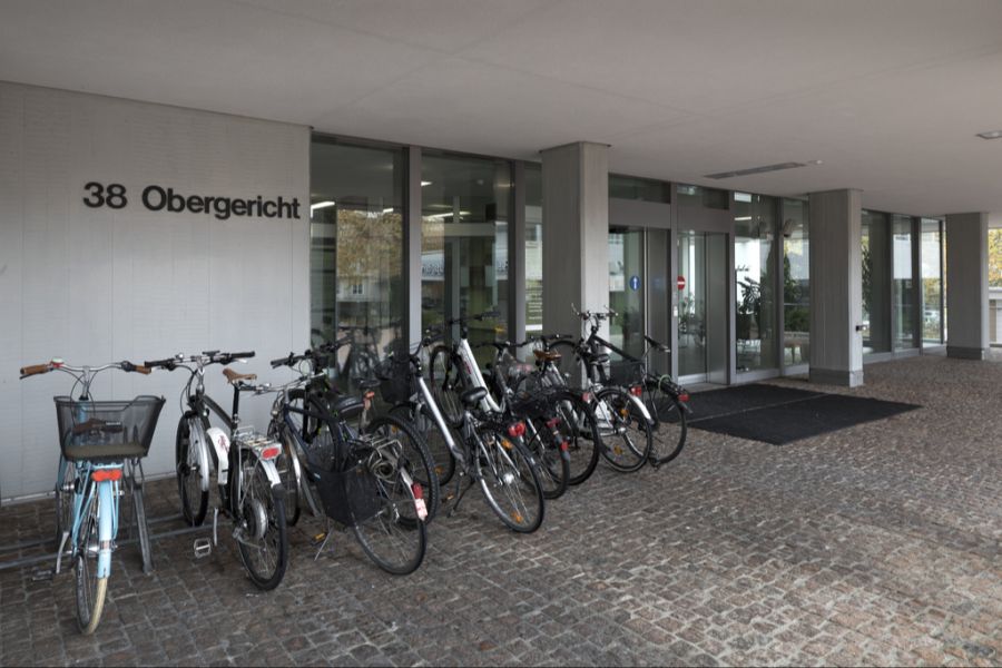 Der Eingang zum Obergericht in Aarau. (Archivbild)