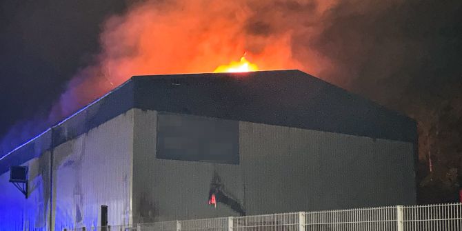 Brand Entsorgungsfirma