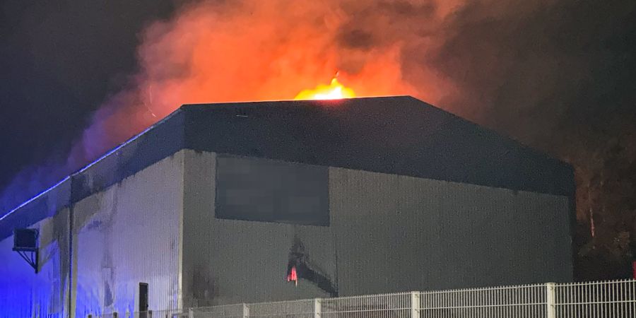 Brand Entsorgungsfirma