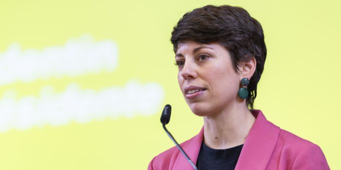 Grünen-Präsidentin Lisa Mazzone. Lisa Mazzone