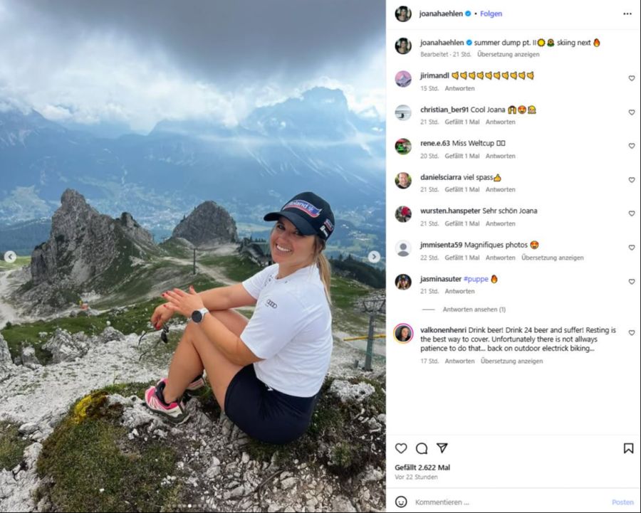 Dazu gehört auch eine Wanderung.