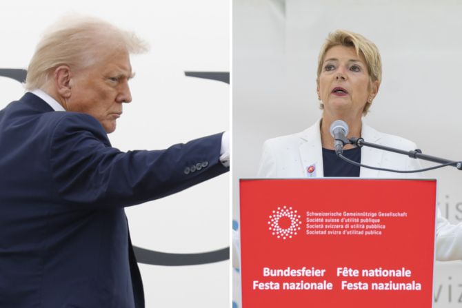 Donald Trump Karin Keller-Sutter