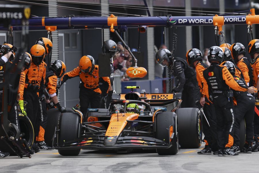 Lando Norris McLaren Ungarn-GP