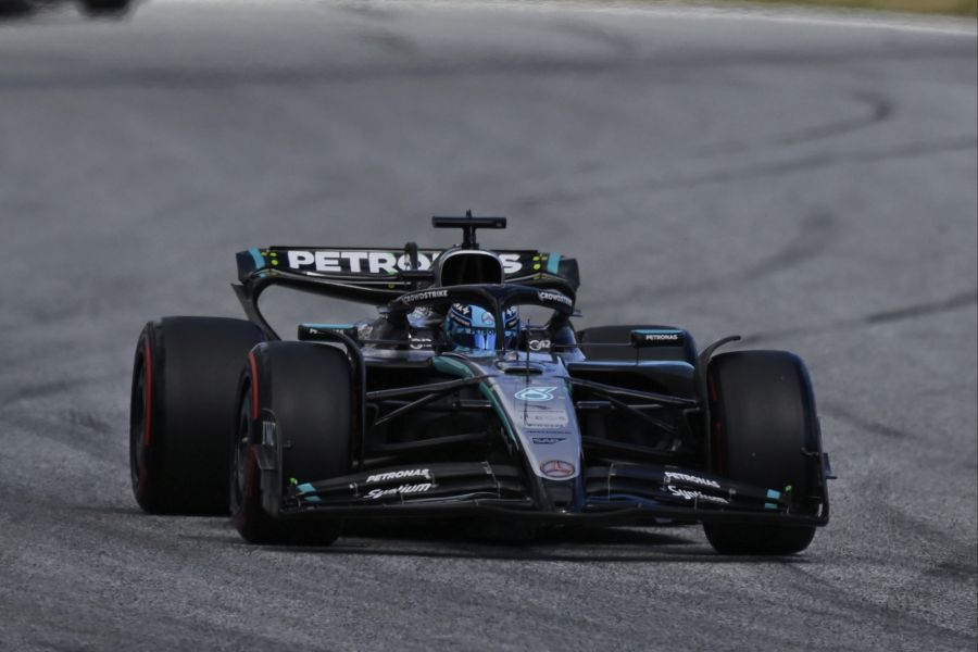 George Russell Mercedes Spielberg