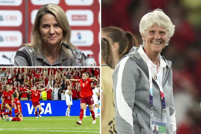 Marion Daube Pia Sundhage