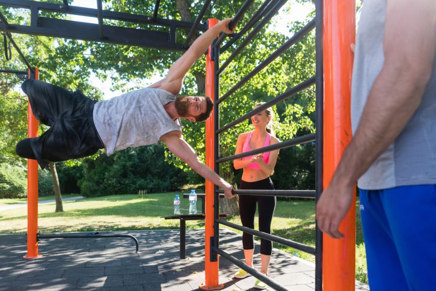 calisthenics draussen