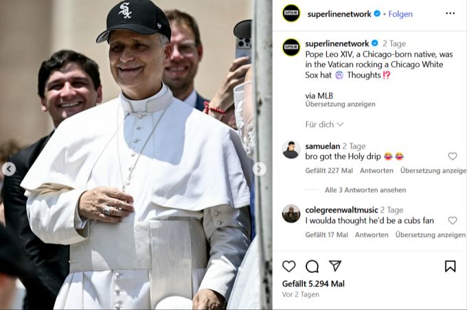 Die White Sox sind trotz päpstlichen Beistands aktuell nicht erfolgreich. leo xiv