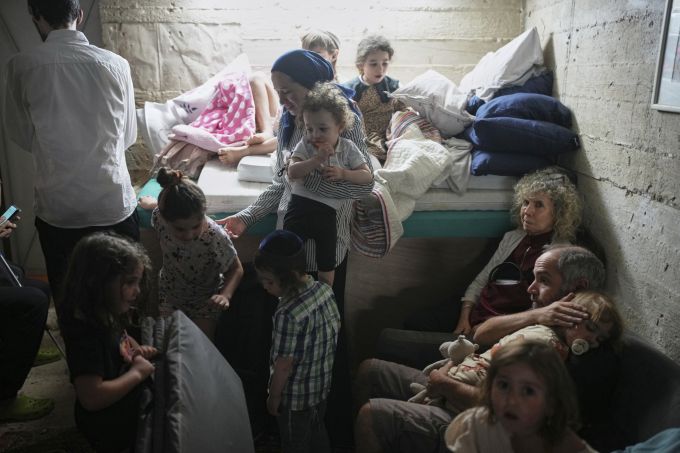 Die Bevölkerung Israels wurde angewiesen, sich in die Schutzräume zu begeben. Nahost-Konflikt