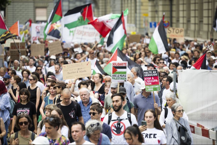 Die Demonstration war zuvor bewilligt worden.