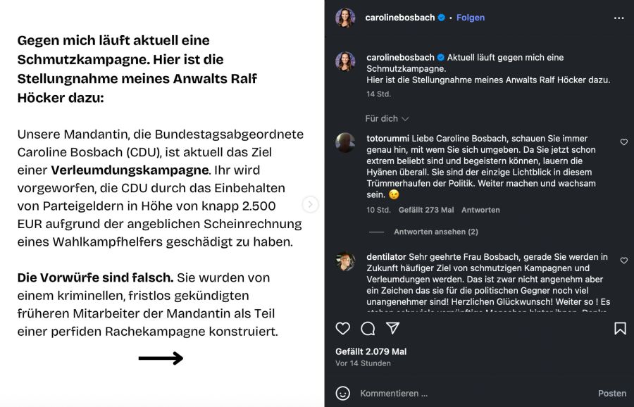 vorwürfe