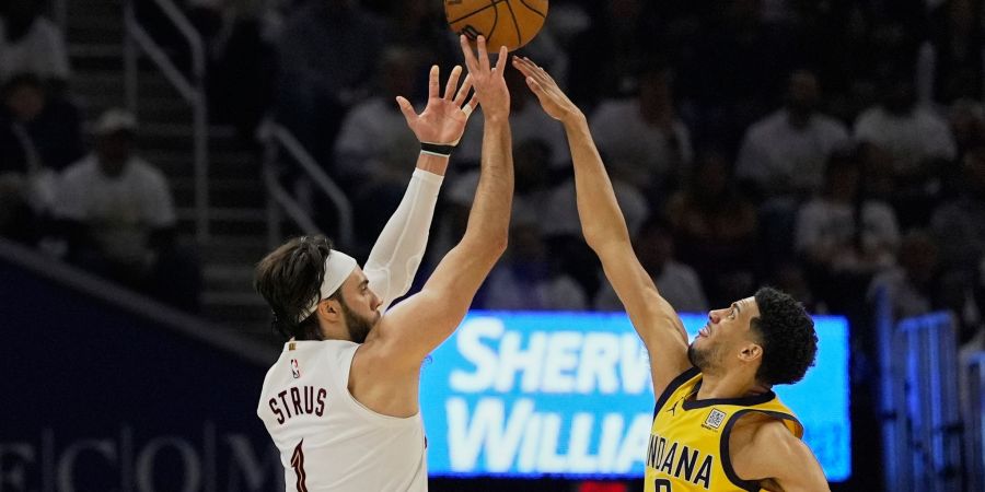 Am Ende hatte Tyrese Haliburton (rechts) den entscheidenden Wurf - und traf zum Sieg für die Pacers.