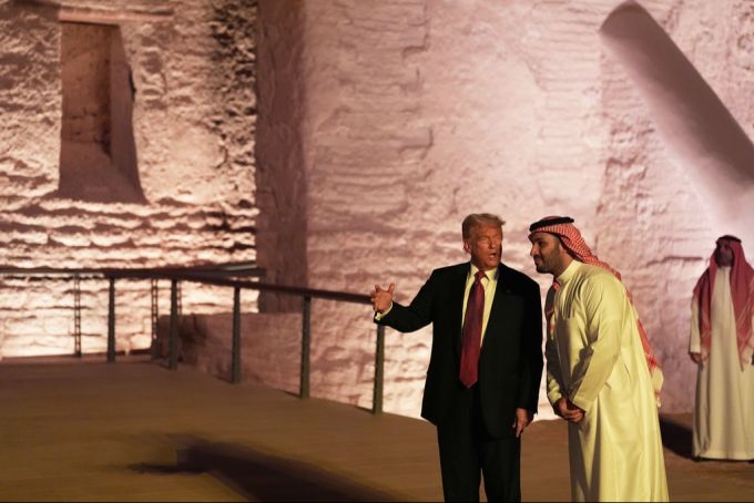Donald Trump war Mitte Mai zu Besuch in Saudi-Arabien und traf auch Kronprinz Mohammed bin Salman. Donald Trump