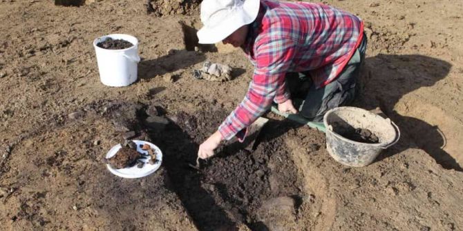 Ausgrabungen Boswil Archäologie Skelette