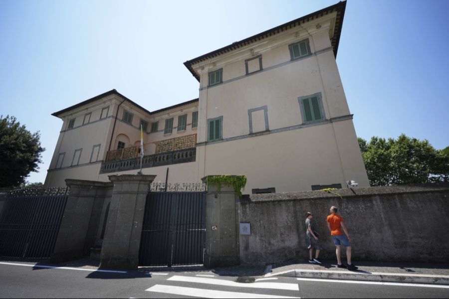 Wohnen wird der Papst nicht im Palast, der inzwischen ein Museum ist, sondern in der Villa Barberini.
