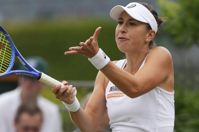 Belinda Bencic Wimbledon WTA